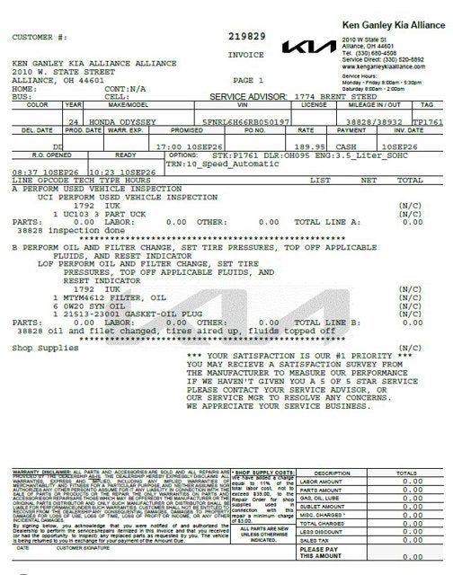 2024 Honda Odyssey EX-L