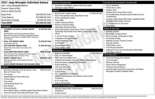 2021 Jeep Wrangler Unlimited Sahara