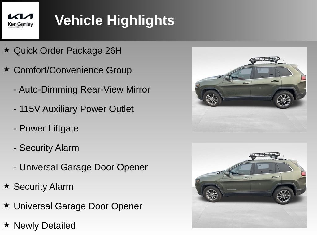 2021 Jeep Cherokee Latitude Lux