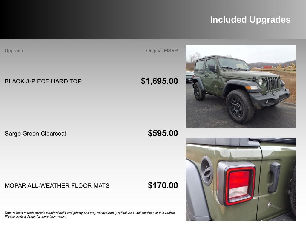 2024 Jeep Wrangler Sport