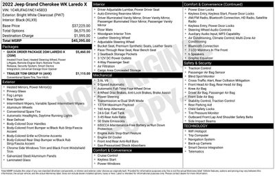 2022 Jeep Grand Cherokee WK Laredo X