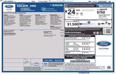2018 Ford Escape SE