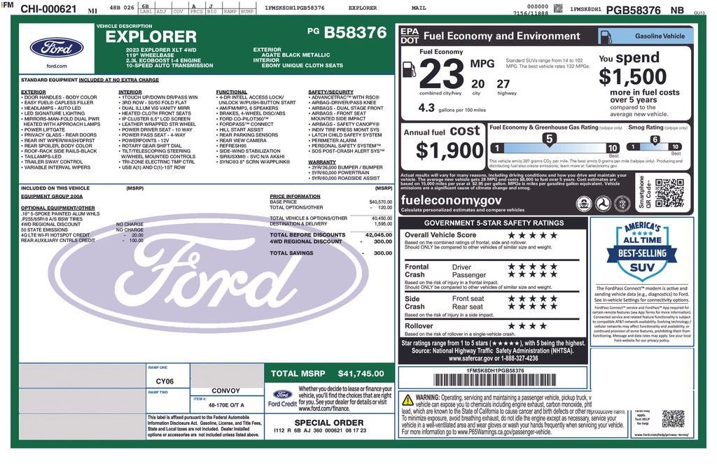 2023 Ford Explorer XLT