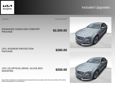 2018 Cadillac CT6 3.6L Luxury