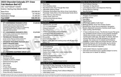 2023 Chevrolet Colorado Z71