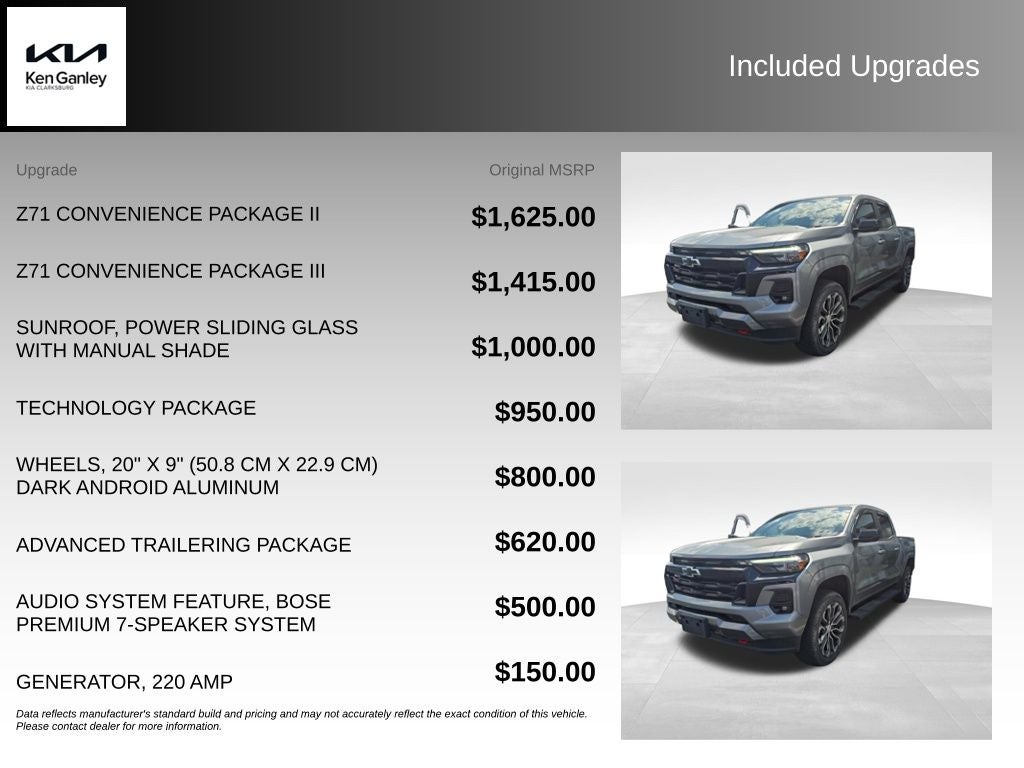 2023 Chevrolet Colorado Z71