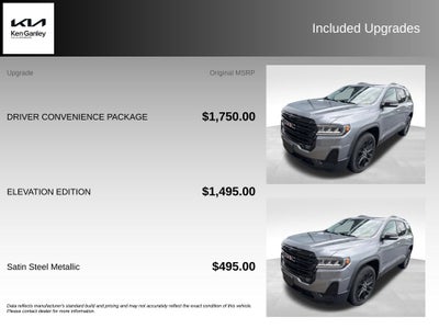 2022 GMC Acadia SLE