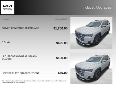 2020 GMC Acadia SLE