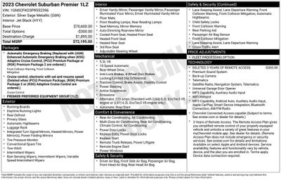 2023 Chevrolet Suburban Premier