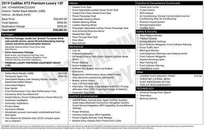 2019 Cadillac XT5 Premium Luxury