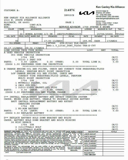 2022 Honda Accord EX-L