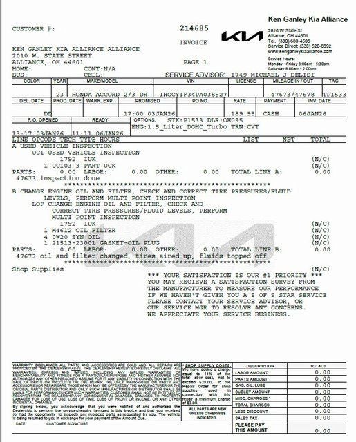 2023 Honda Accord EX