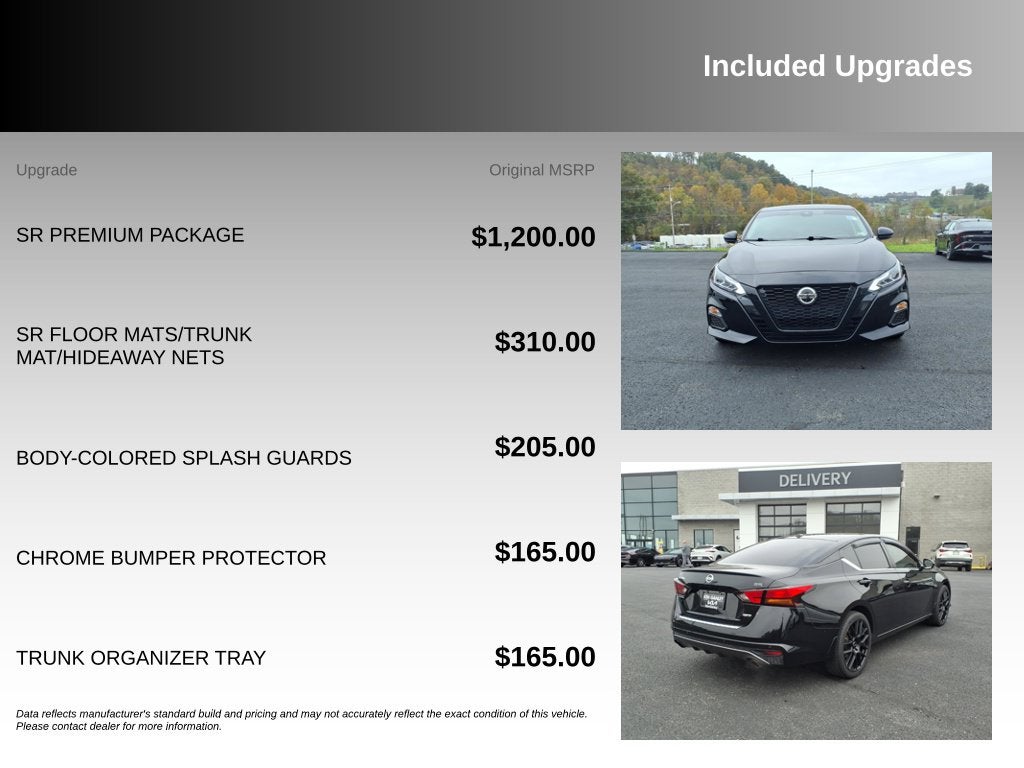 2021 Nissan Altima 2.5 SR