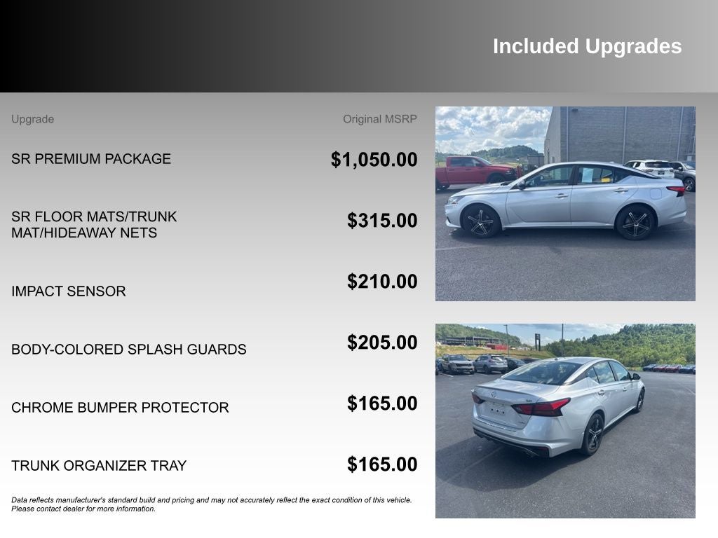 2019 Nissan Altima 2.5 SR