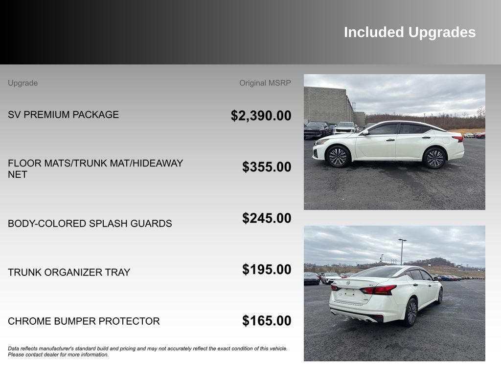 2023 Nissan Altima 2.5 SV