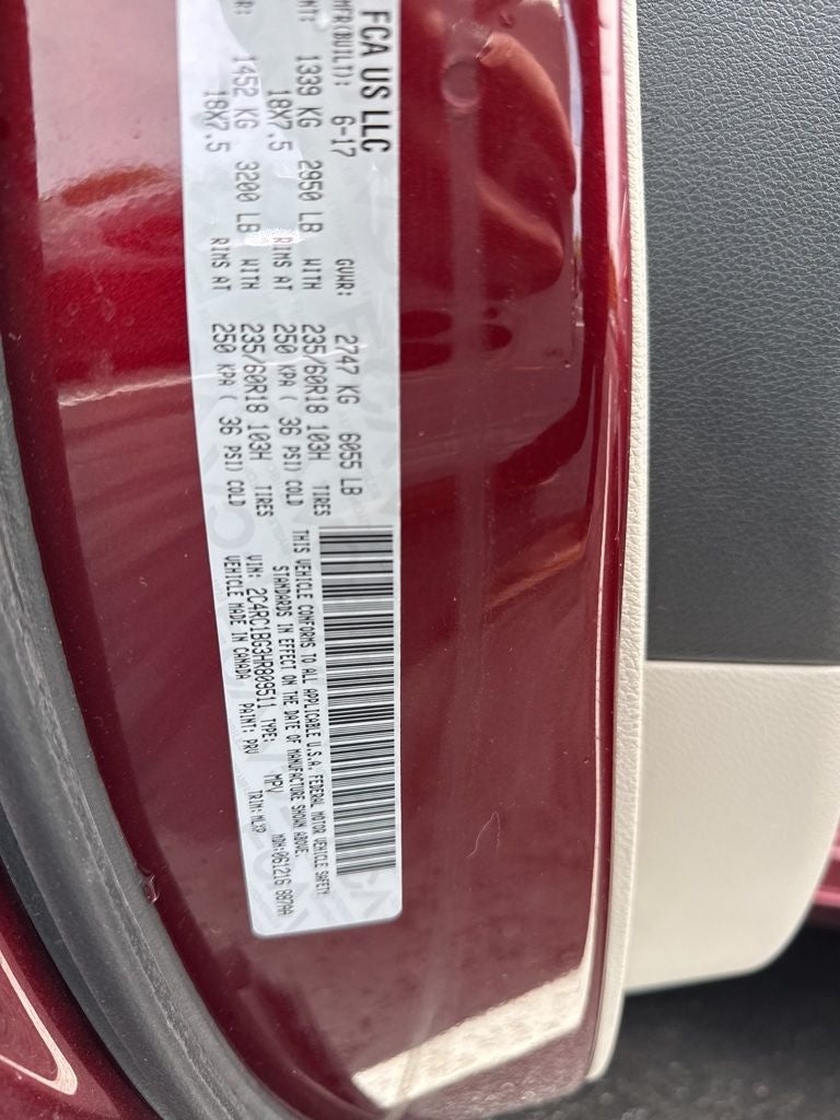 2017 Chrysler Pacifica Touring L