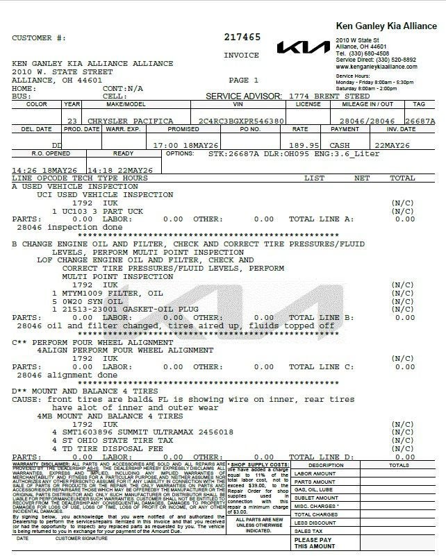 2023 Chrysler Pacifica Touring L