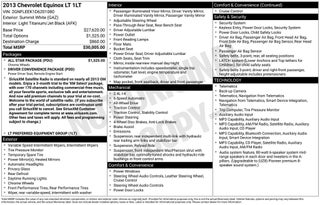 2013 Chevrolet Equinox LT 1LT
