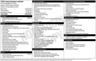 2020 Jeep Compass Latitude