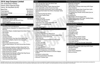 2018 Jeep Compass Limited