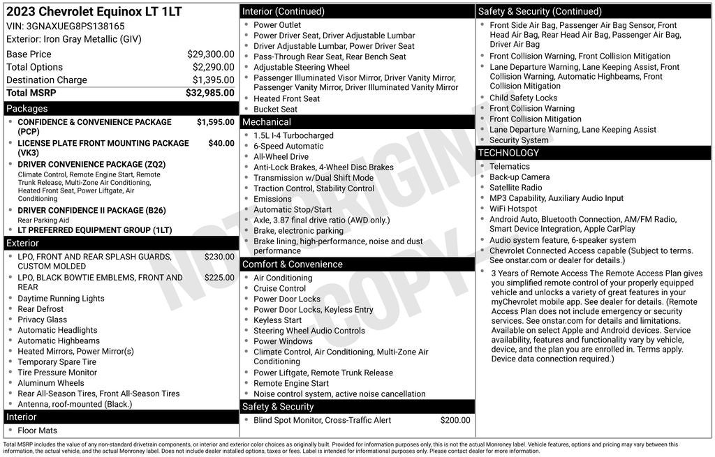 2023 Chevrolet Equinox LT