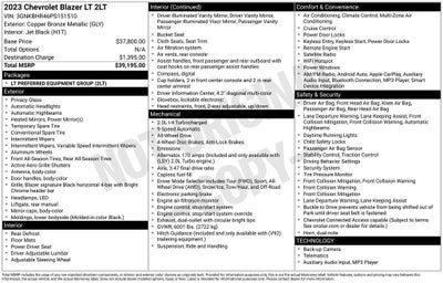 2023 Chevrolet Blazer LT