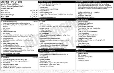 2024 Kia Forte GT-Line