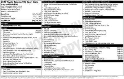 2023 Toyota Tacoma V6