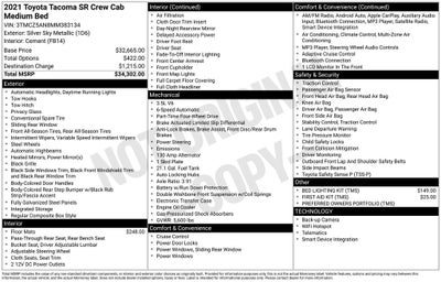 2021 Toyota Tacoma V6