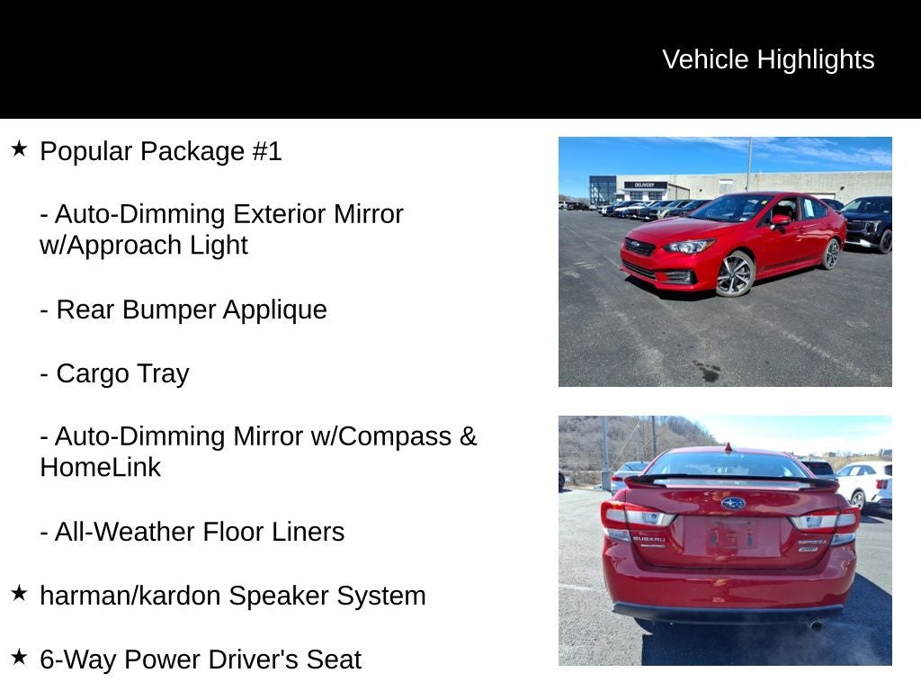 2020 Subaru Impreza Sport