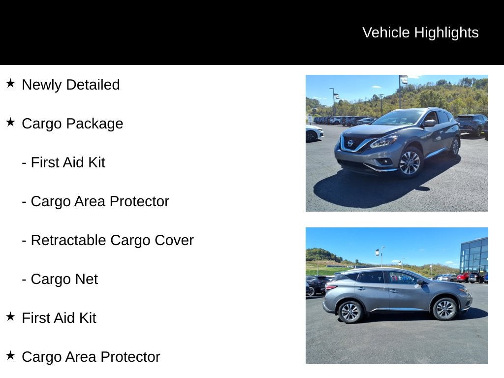 2018 Nissan Murano SL