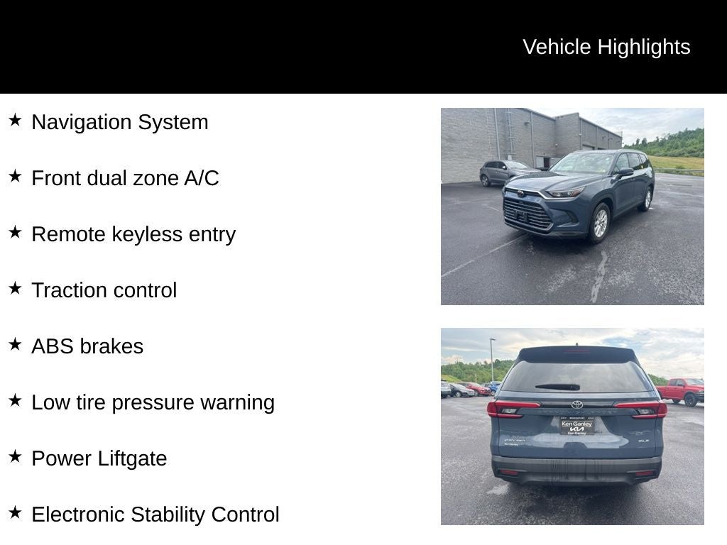 2024 Toyota Grand Highlander Hybrid XLE