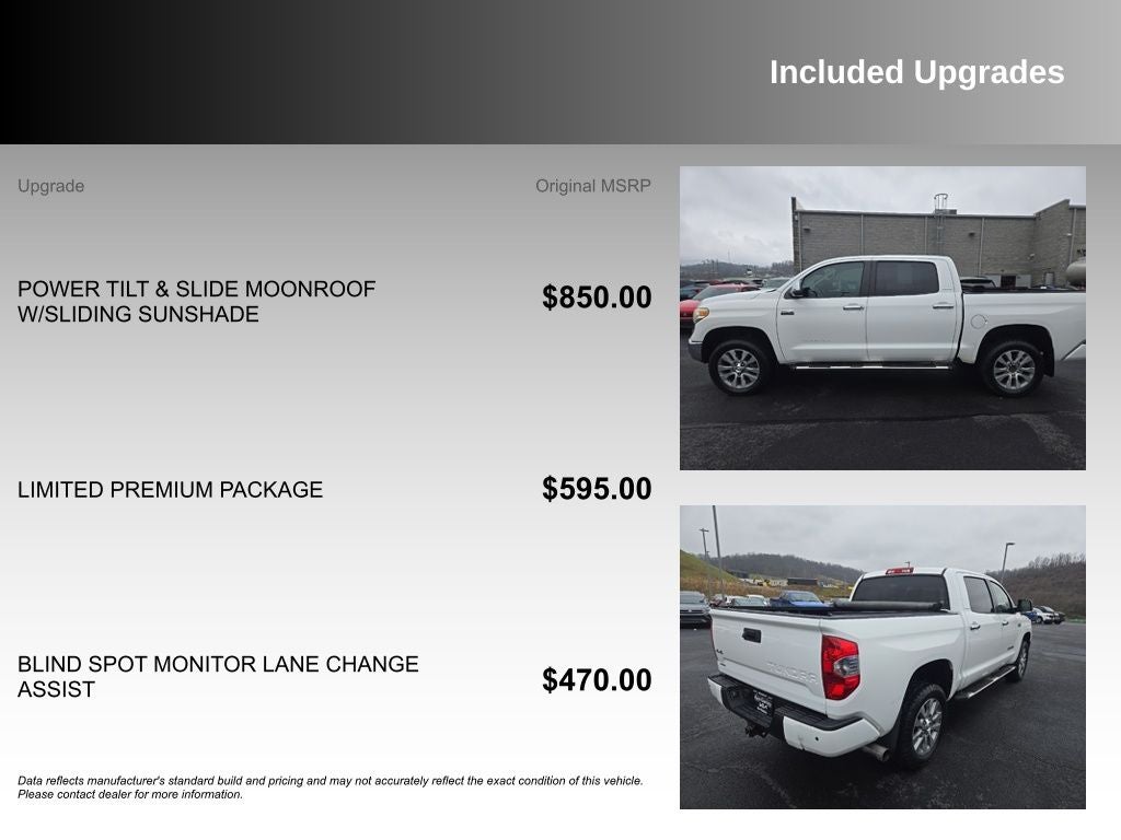 2015 Toyota Tundra Limited CrewMax