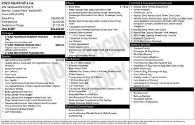 2023 Kia K5 GT-Line