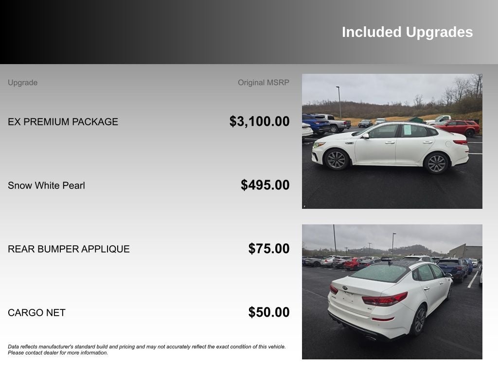 2019 Kia Optima EX Turbo