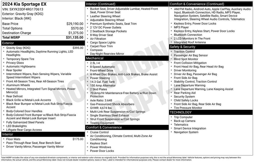 2024 Kia Sportage EX