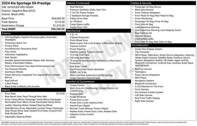 2024 Kia Sportage SX-Prestige