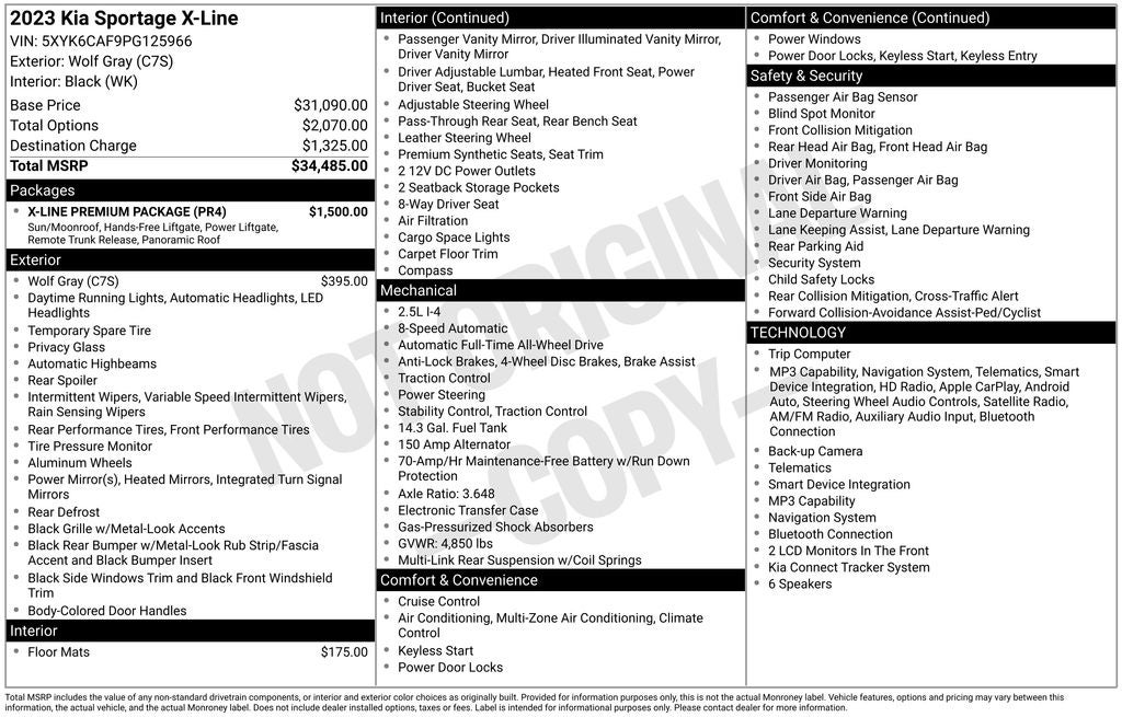 2023 Kia Sportage X-Line
