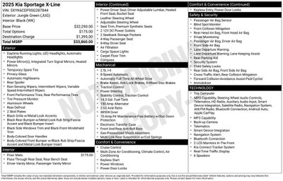 2025 Kia Sportage X-Line