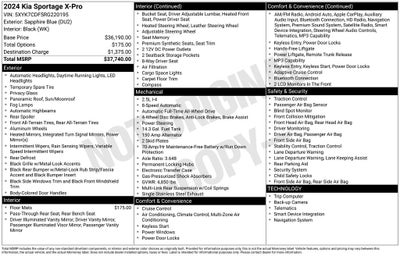 2024 Kia Sportage X-Pro