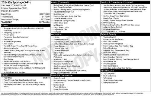 2024 Kia Sportage X-Pro