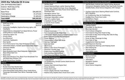 2025 Kia Telluride EX X-Line