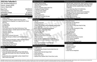 2022 Kia Telluride S