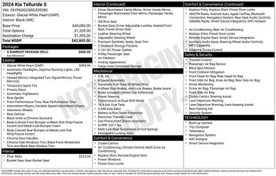 2024 Kia Telluride S