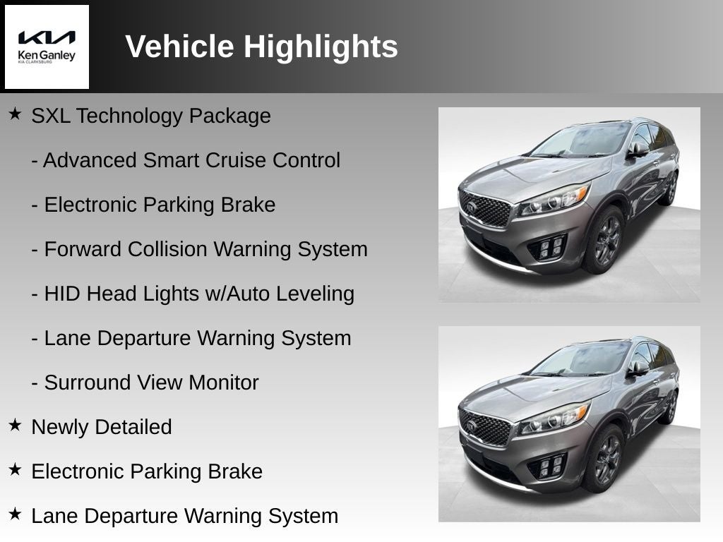 2016 Kia Sorento SX Limited