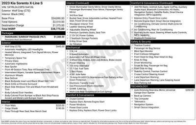 2023 Kia Sorento X-Line S