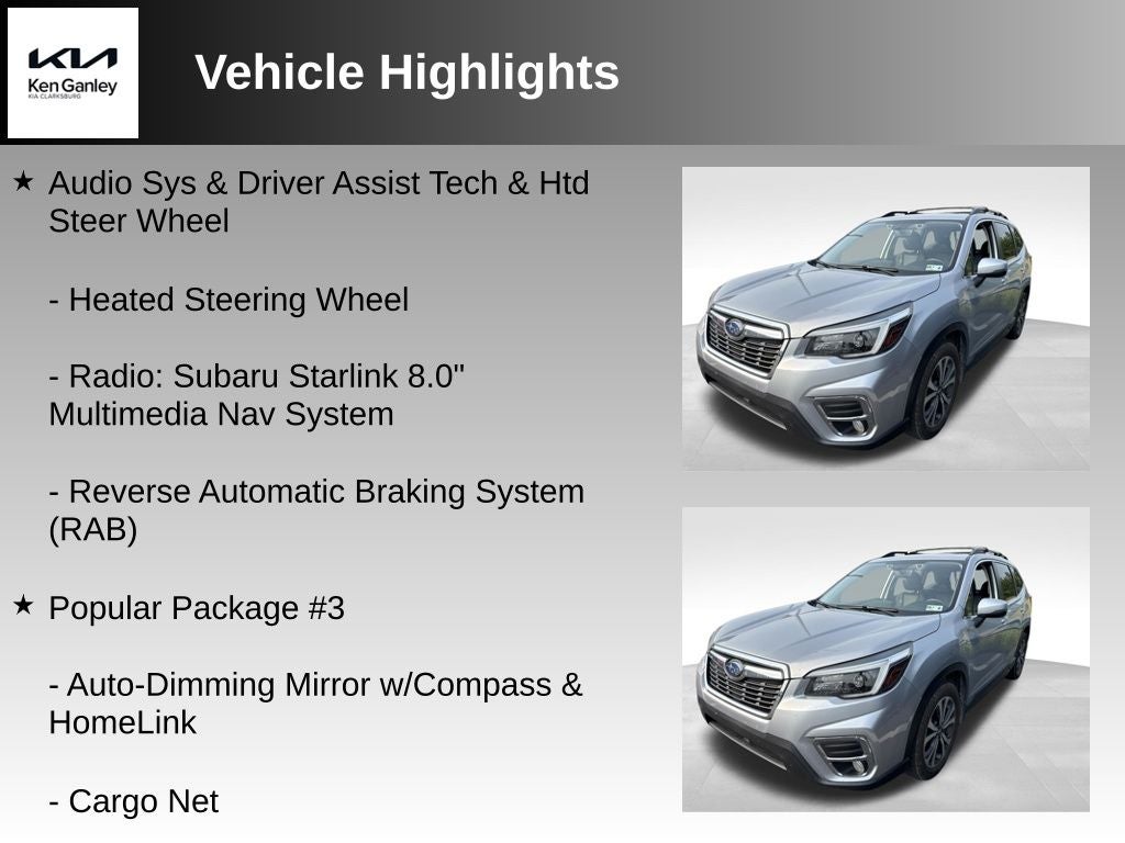 2021 Subaru Forester Limited
