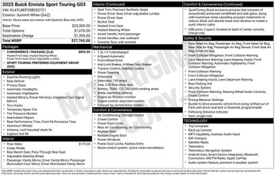 2025 Buick Envista Sport Touring