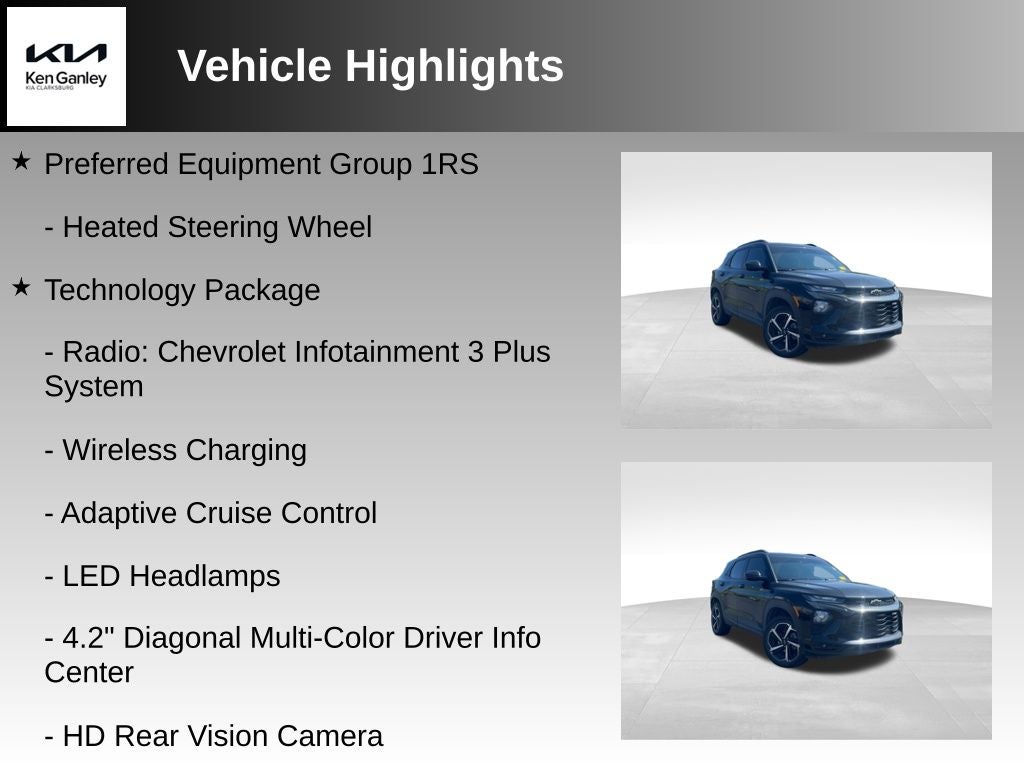 2022 Chevrolet TrailBlazer RS