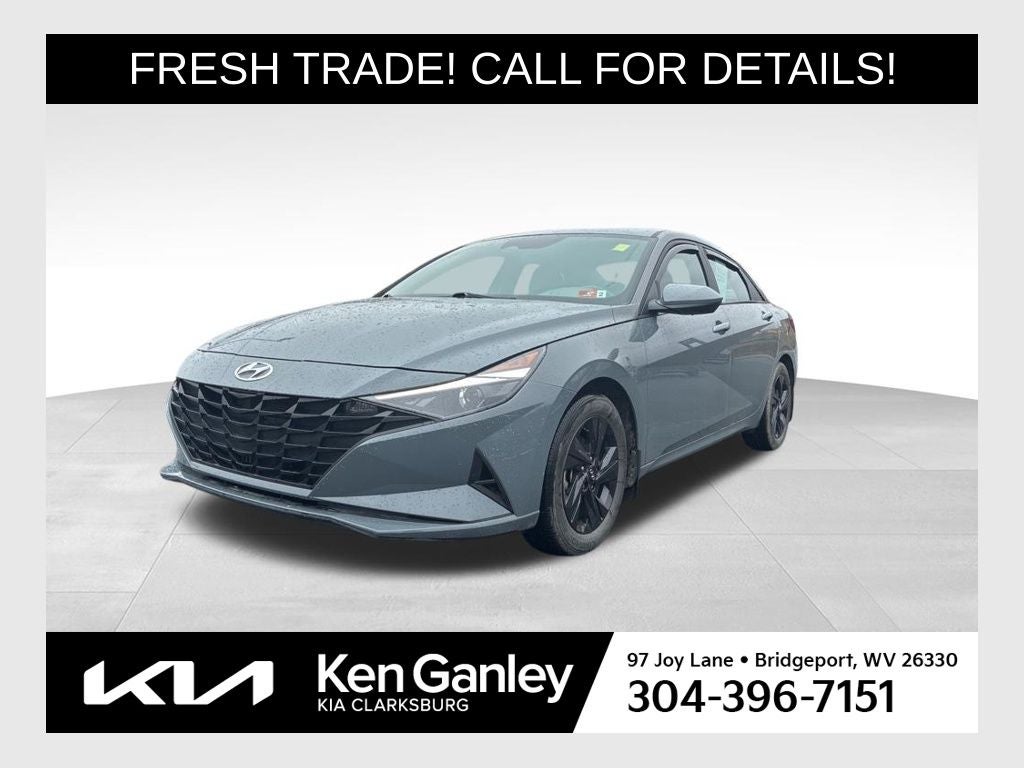 2023 Hyundai Elantra Hybrid Blue